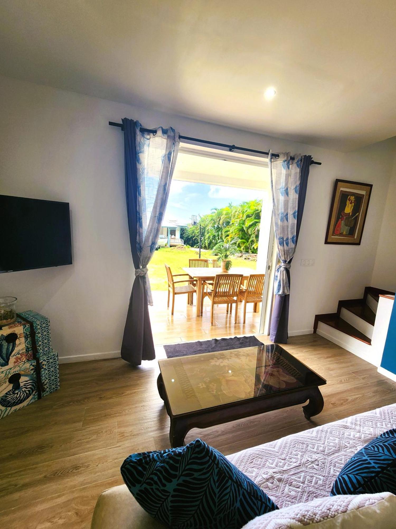 Duplex En Bord De Mer Fare Tahitea Pension Taputapuapea Ngoại thất bức ảnh
