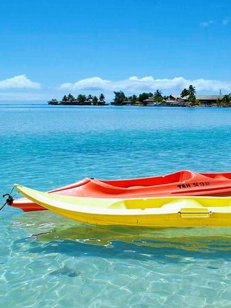 Duplex En Bord De Mer Fare Tahitea Pension Taputapuapea Ngoại thất bức ảnh