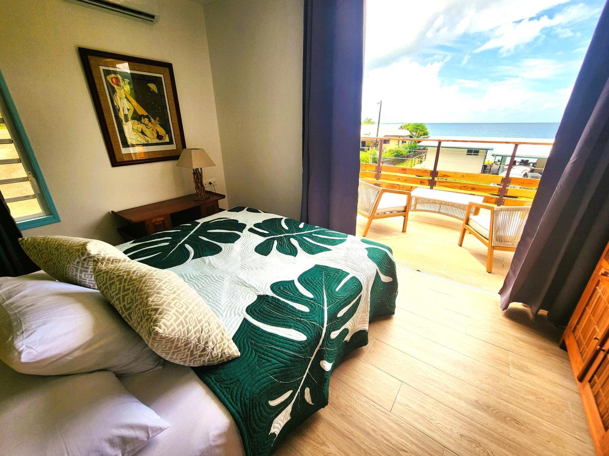 Duplex En Bord De Mer Fare Tahitea Pension Taputapuapea Ngoại thất bức ảnh