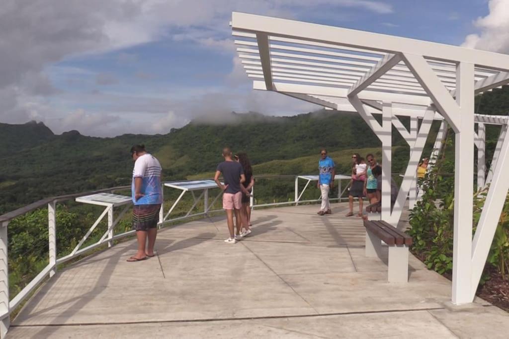 Duplex En Bord De Mer Fare Tahitea Pension Taputapuapea Ngoại thất bức ảnh