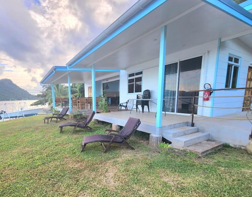 Duplex En Bord De Mer Fare Tahitea Pension Taputapuapea Ngoại thất bức ảnh