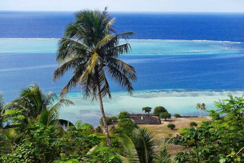 Duplex En Bord De Mer Fare Tahitea Pension Taputapuapea Ngoại thất bức ảnh